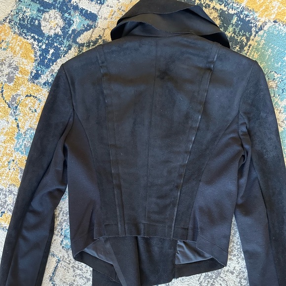 BCBG blazer - suede black - Picture 2 of 3